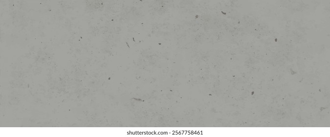 Gray background, concrete style background with a rough texture. The background is gray with subtle speckles and a matte finish. Minimal grunge speckled texture vector background