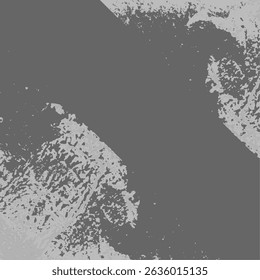 Diseño de fondo gris con pinceladas de pintura abstracta