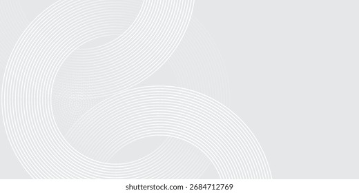 Graue geometrische Hintergrundlinien Moderner abstrakter Hintergrund, futuristische Grafiken. moderne EPS 10