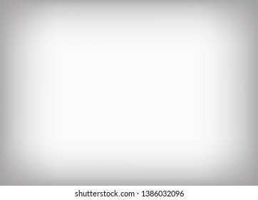 Gray background with gradient. Studio background. Vector illustration