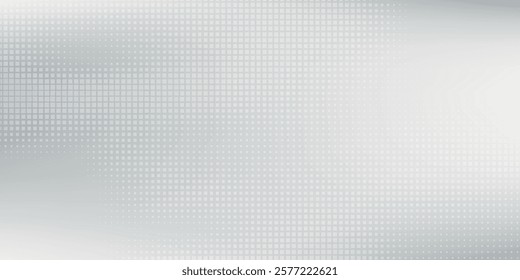 A gray background with a gradient texture, featuring a dotted pattern. The background is smooth and modern, with a gray, sleek background. Minimal halftone texture.eps10