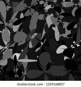 Gray background. Great background. Can be used for wallpaper, fabric, web page background, surface textures. Abstract background. Vector images.