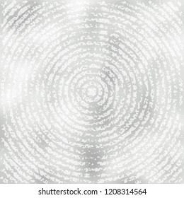 Gray background with grunge concentric circles. Vector modern background for posters, brochures, sites, web, cards, interior design
