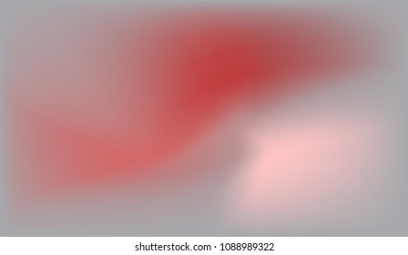 Gray background. Mesh. Blurred red pink backdrop. Idea for banners, web sites, posters. Vector illustration 