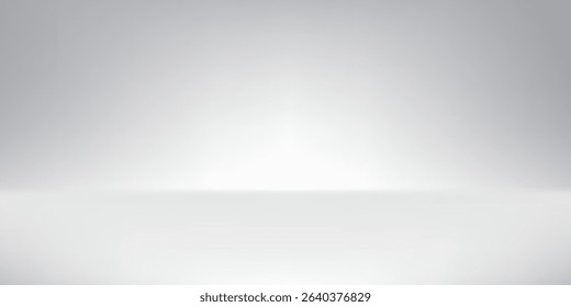 Gray Background modern and white studio room background Gray background with light simple