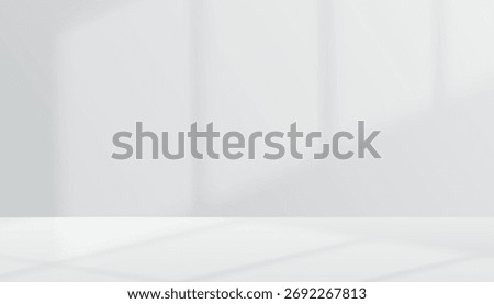 Gray background for product display scene presentation with beautiful lights and shadows. Display pedestal mockup minimal scene empty stage for presentation product, stand, showcase, exhibition

