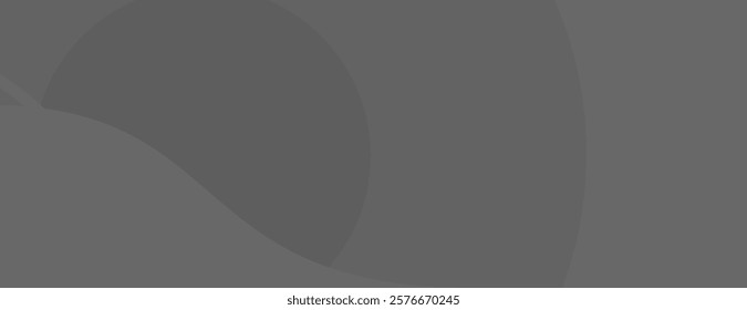 Gray background with smooth, flowing lines. The background features a modern, abstract style with a soft gray color and subtle texture. Wave background vector. Gray background.