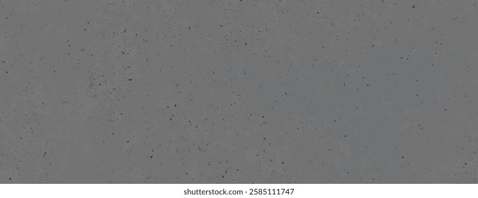 Gray background with a speckled texture. The background is minimalist and modern. The gray background is smooth and subtle. Minimal grainy speckled texture background vector