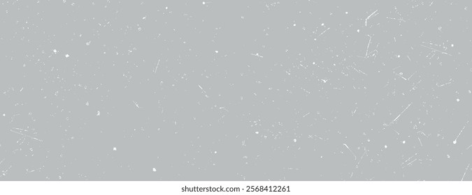 Gray background with a speckled texture. The background is gray with a subtle, scattered pattern for a minimalist style. Paper texture background vector. Gray background.