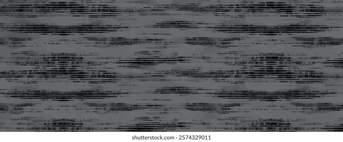 Gray background with a textured, horizontal line pattern. The gray background creates a subtle, modern look with a layered effect. Striped woven texture background. Gray background vector.