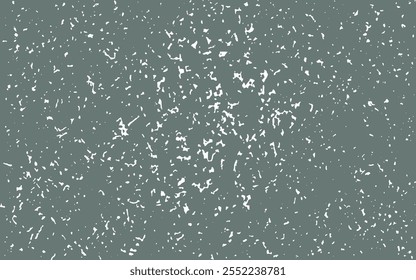 ein grauer Hintergrund mit weißen Farbspritzer Grunge-Effekt, Regentropfen auf dem Fenster, Schneeflocken auf grauem Hintergrund