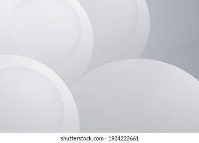 gray backgrounds. abstract 3d circle background.