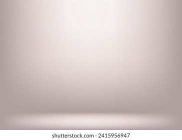 Gray and Beige  backgrounds gradient vector illustration, display products ,room, interior