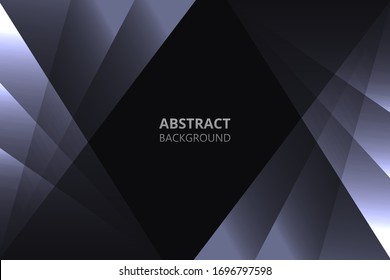 Gray and black geometric shapes on a dark gradient.