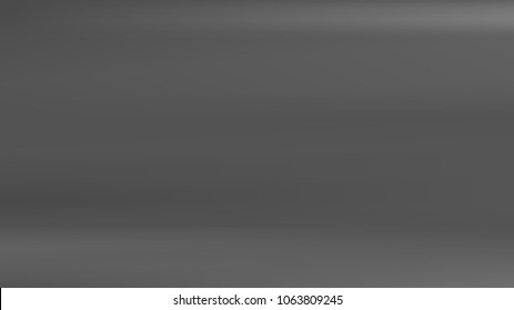 Gray black gradient silver backdrop. Pastel future element. Modern black gradient cover. Foil holographic design. Dark soft gradient. Technology background. Simple grey metallic pattern. Monochrome.
