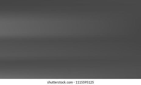 Gray black gradient silver backdrop. Pastel future element. Modern black gradient cover. Foil holographic design. Dark soft gradient. Technology background. Simple grey metallic pattern. Monochrome.