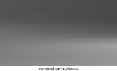 Gray black gradient silver backdrop. Pastel future element. Modern black gradient cover. Foil holographic design. Dark soft gradient. Technology background. Simple grey metallic pattern. Monochrome.