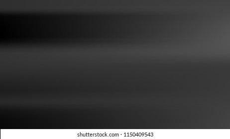 Gray Black Gradient Silver Backdrop. Pastel Future Element. Modern Black Gradient Cover. Foil Holographic Design. Dark Soft Gradient. Technology Background. Simple Grey Metallic Pattern. Monochrome.