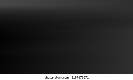 Gray black gradient silver backdrop. Pastel future element. Modern black gradient cover. Foil holographic design. Dark soft gradient. Technology background. Simple grey metallic pattern. Monochrome.