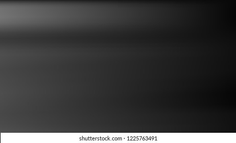 Gray black gradient silver backdrop. Pastel future element. Modern black gradient cover. Foil holographic design. Dark soft gradient. Technology background. Simple grey metallic pattern. Monochrome.