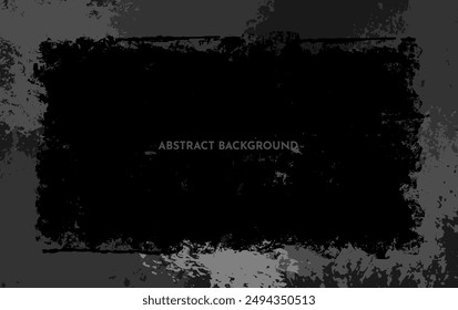 Gray and black grunge abstract texture background. With free space for text.
