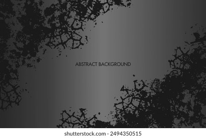 Gray and black grunge abstract texture background. With free space for text.