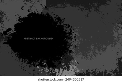 Gray and black grunge abstract texture background. With free space for text.