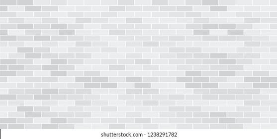 Gray or black Grunge, empty background brick wall side view. Funny vector block stone for texture banner or wallpaper. Urban sign. Building brick pattern, seamless. Brickwork