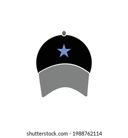 gray black hat icon symbol