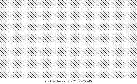 Gray and black polka dots, seamless pattern on white background, minimalist abstract wall, arranged in diagonal lines, alternating colors.