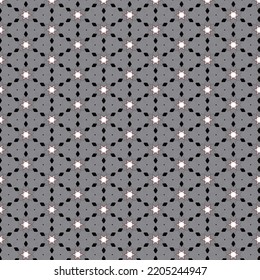 Gray Black Star Shape Texture Tiles Banner Backdrop Carpet Graphics Print Wrapping Paper Textile Clothes Fashion Fabric Decorative Elements Laminates Background Wallpaper Interior Geometrical Pattern