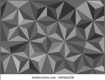 Gray, black and white abstract triangles background - Illustration
Two-dimensional Shape, Backgrounds, Black And White, Abstract, Adversity