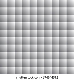 Gray, black and white background of squares and dots for your design. Template for invitation, postcard, banner, site design. Checkered background.