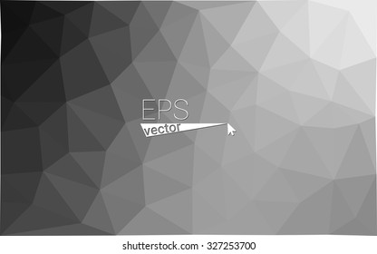 gray black white geometric rumpled triangular low poly style gradient illustration graphic background. Vector polygonal design for your business. gray black white geometric rumpled triangular low poly style gradient illustration graphic background. Vector polygonal design for your business.