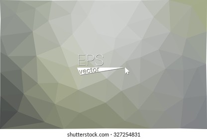 gray black white geometric rumpled triangular low poly style gradient illustration graphic background. Vector polygonal design for your business.
