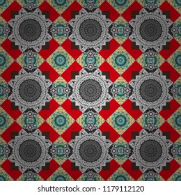Gray, black and white texture. Wallpaper in the geometrical style. Graphic pattern. A seamless background. Abstract ornament.