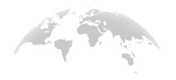 Gray blank vector map of the world in Half tone style isolated on white background. Flat Earth, Globe worldmap Design Template
