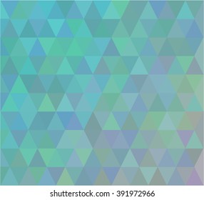 Gray blue diamond low poly background - Vector illustration