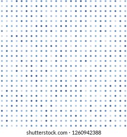 Gray - blue Halftone of halftone dots on white background for text 