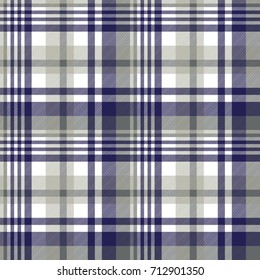 Gray blue texture textile seamless pattern. Vector illustration.