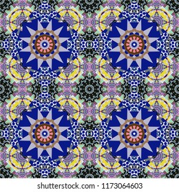 Gray, blue and violet vector polygonal illustration, which consist of rectangles. Rectangular pattern for your business design. Geometric background in Origami style with gradient.