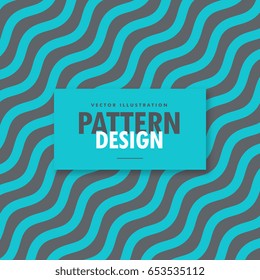 gray and blue wavy diagonal lines background