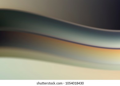Gray blurred color waves design. Abstract template for your creative graphics.