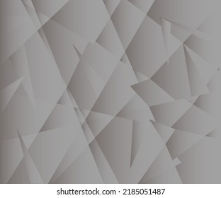 Gray blurry abstract texture with fragments. Background banner wall paper. Flat Art Vector Illustration