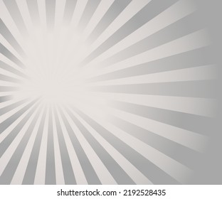 Textura abstracta gris borrosa con brillo solar. Antecedentes de papel mural. Ilustración de vectores de arte plano