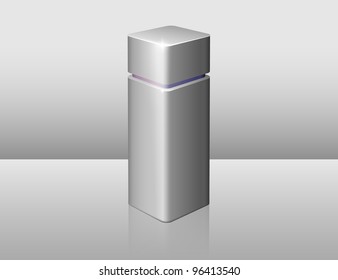 gray bottle of perfume