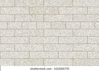 Gray brick wall abstract background. Texture of bricks. Vector illustration. Template design for web banners