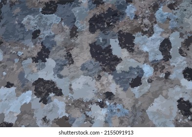 Textura de fondo de camuflaje gris y marrón para esconderse detrás de las rocas en la montaña