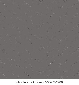 Gray brown, dark surface sprinkled with needles. Tile. Cement stone. Grunge. Vector illustration. 