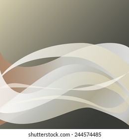 Gray and brown light fiery flame smoke horizontal isolated abstract background easy